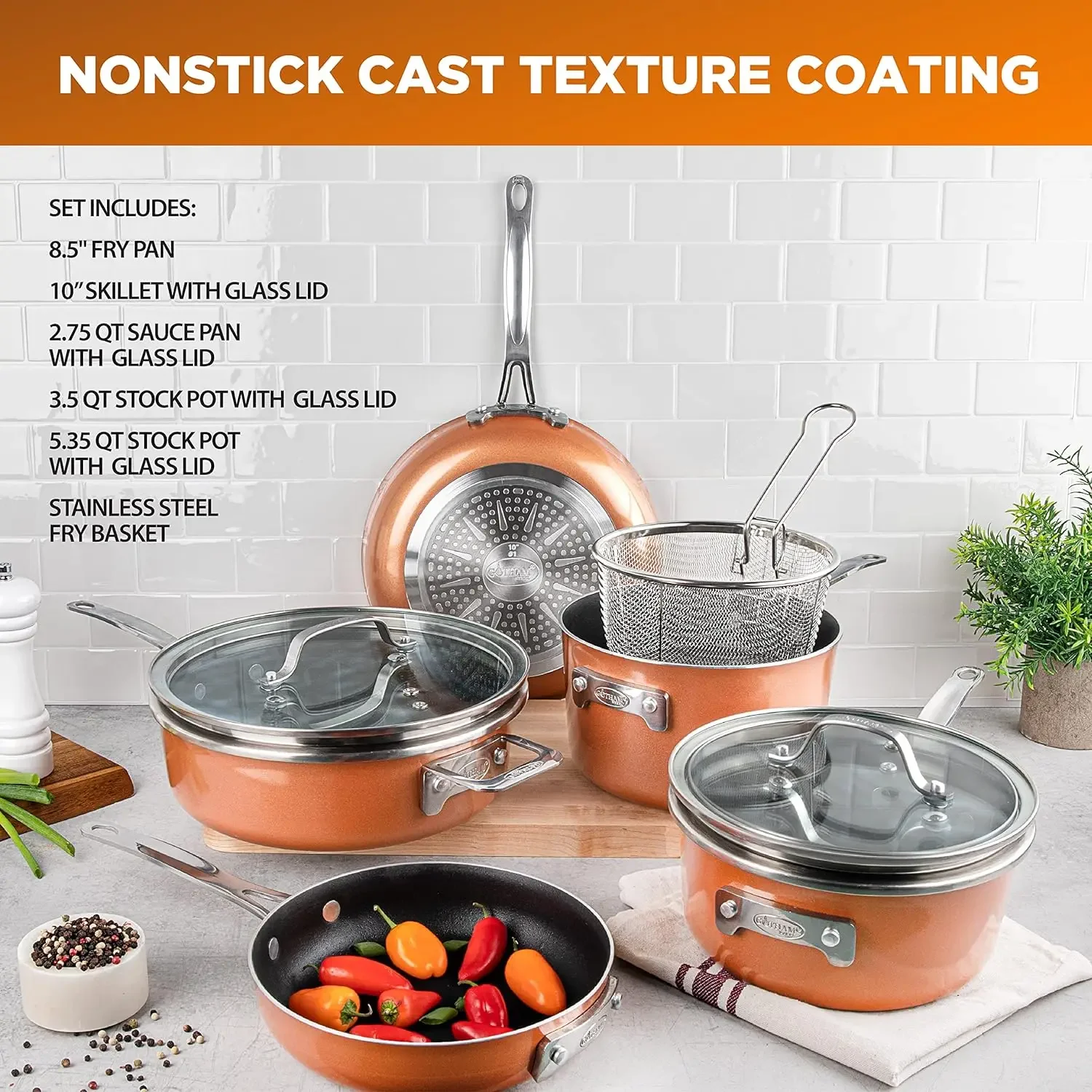 Non-Stick Stock Pots –