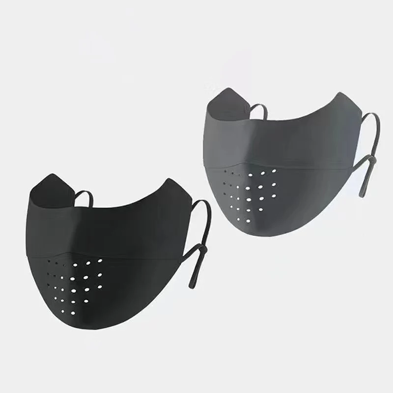 Sunscreen Face Mask Ice Silk Face Mask UV Sun Protection Summer Adjustable Breathable Men Women Outdoor Running Cycling Sports Mask