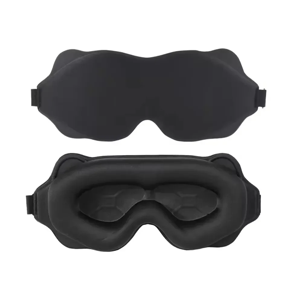 Ultimate Comfort 3D Light-Blocking Sleep Mask - Soft Padded Eye Shade for Restful Sleep