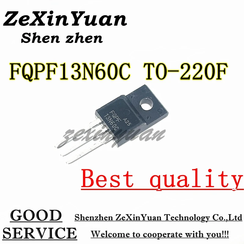 

20 шт./партия FQPF13N60C 13NM60N 13N60 K13A60D 13A600V TO-220F MOSFET