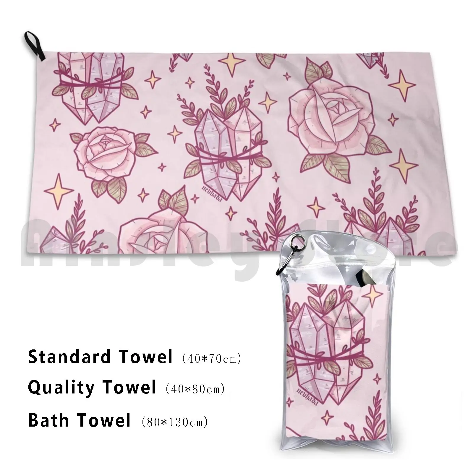 

Magical Nature Bath Towel Beach Cushion 2454 Magic Magical Witchy Witches Witch Nature Floral