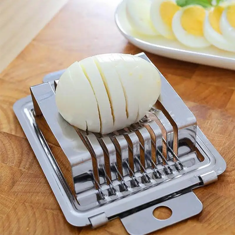 

Egg Slicer Cutter Hard Boiled Eggs Multipurpose section Cutter Mold Flower-Shape Luncheon Egg Cutter Splitter Kitchen Gadgets
