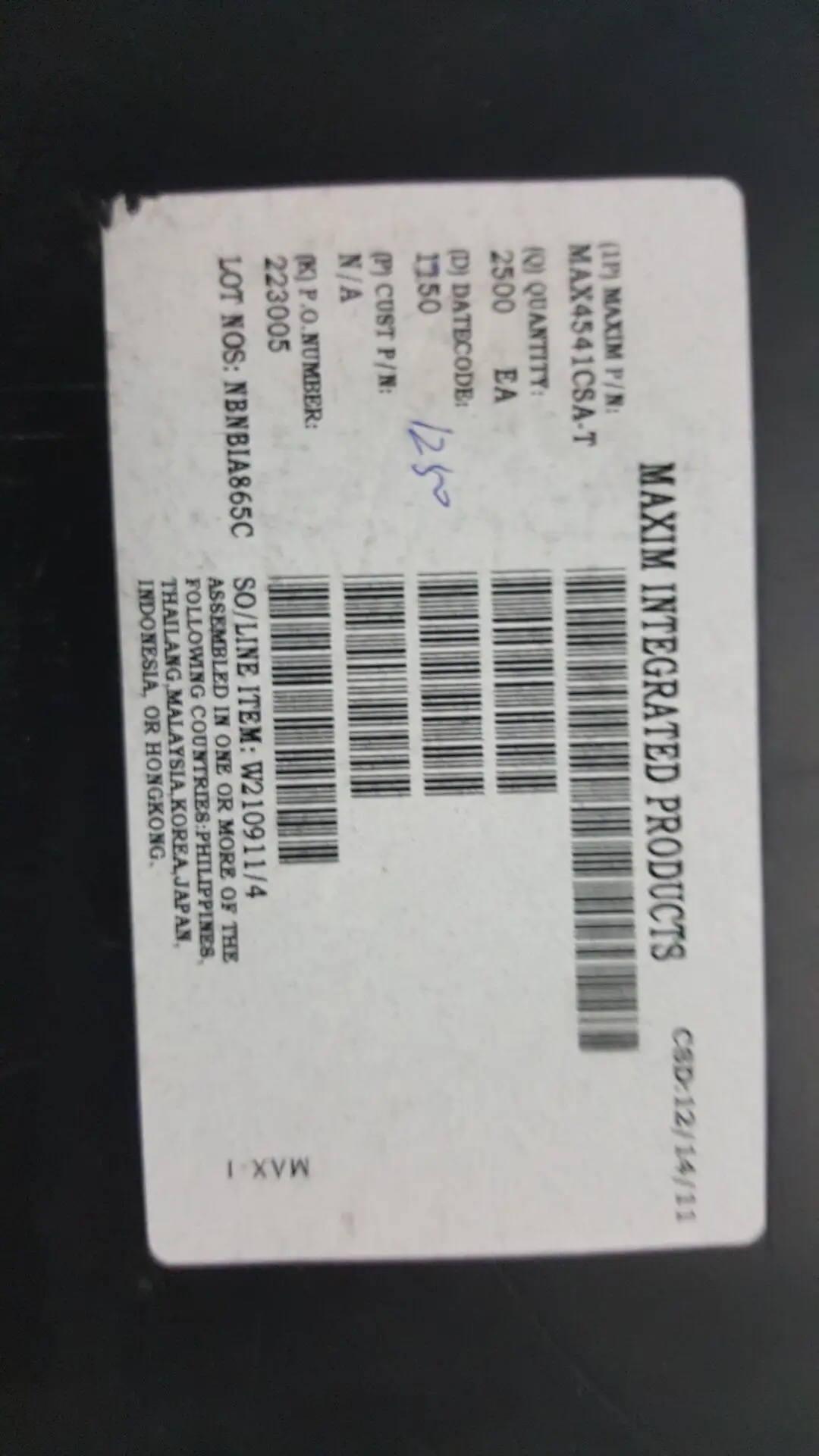 

10 шт. MAX4541CSA абсолютно новые и оригинальные фотоаксессуары