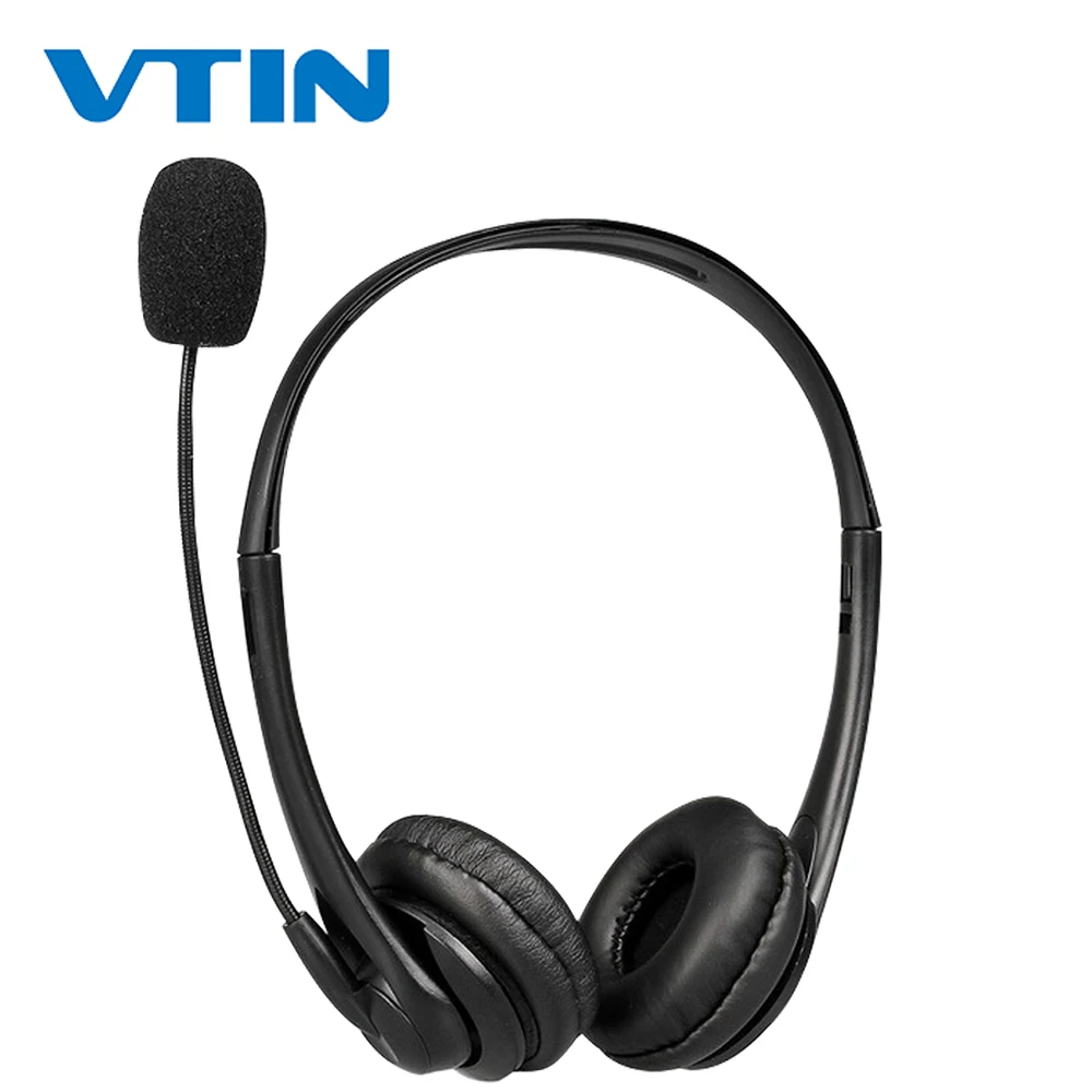 VTIN Headset Berkabel Pusat Panggilan 