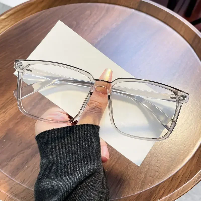 

OTAS Glasses For Men Women Optical Lenses Eyeglass Frames Eyewear Transparent Blue Anti Light Luxury Brand