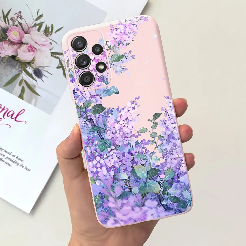 For Samsung Galaxy A23 5G Case Cartoon Animal Butterfly Print Soft TPU Silicone Phone Covers For Samsung Galaxy A23 4G Fundas