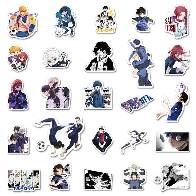 Blue Lock Anime Stickers for Sale