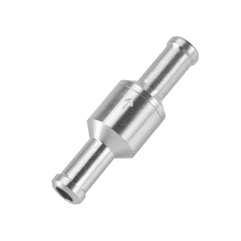 Check Valve Brake Servo Booster No Return Inline One Way Valve Non Return Vacuum Hose Aluminum