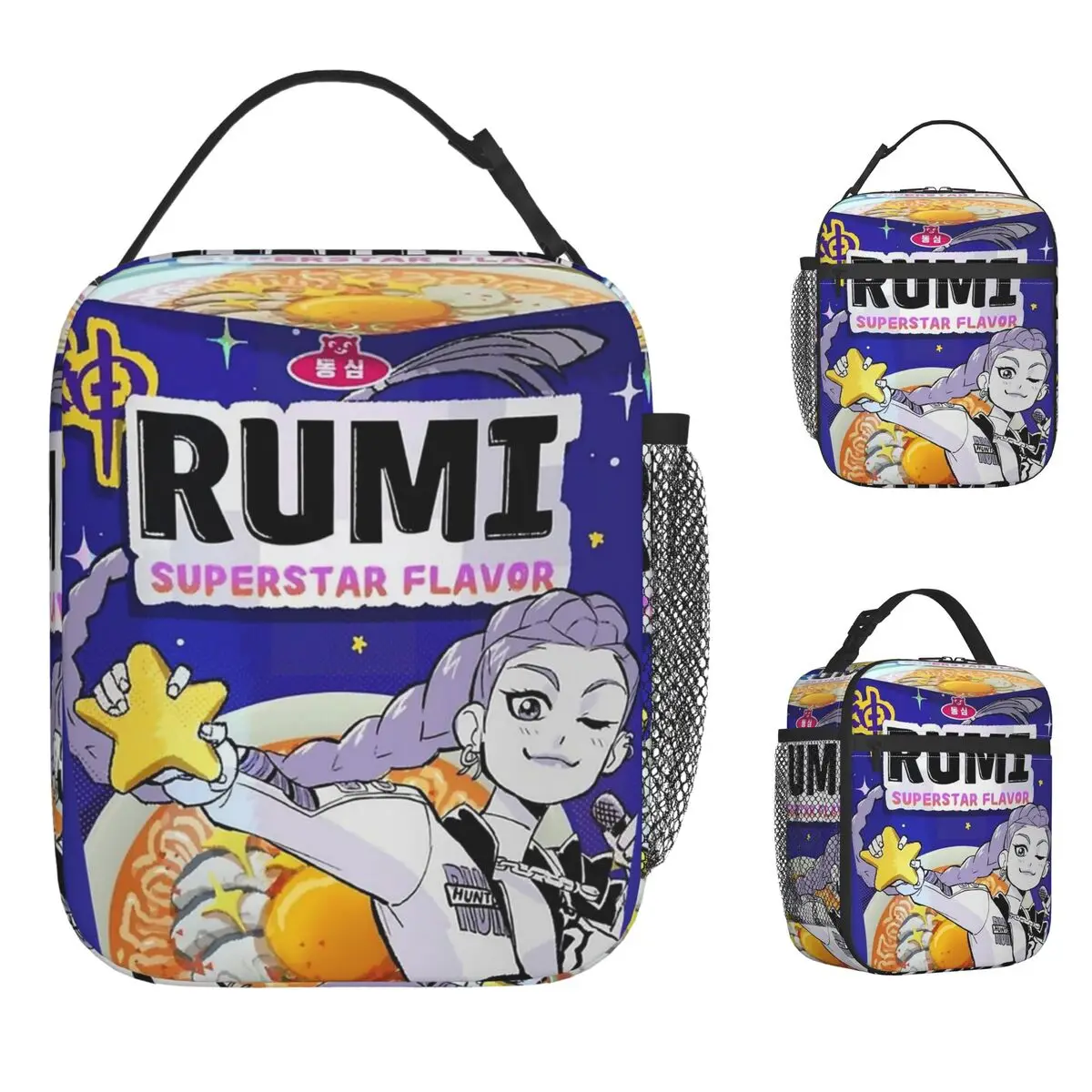 RUMI Superstar Flavor Ramyeon Ramen Lunch Bag For Child Huntrix