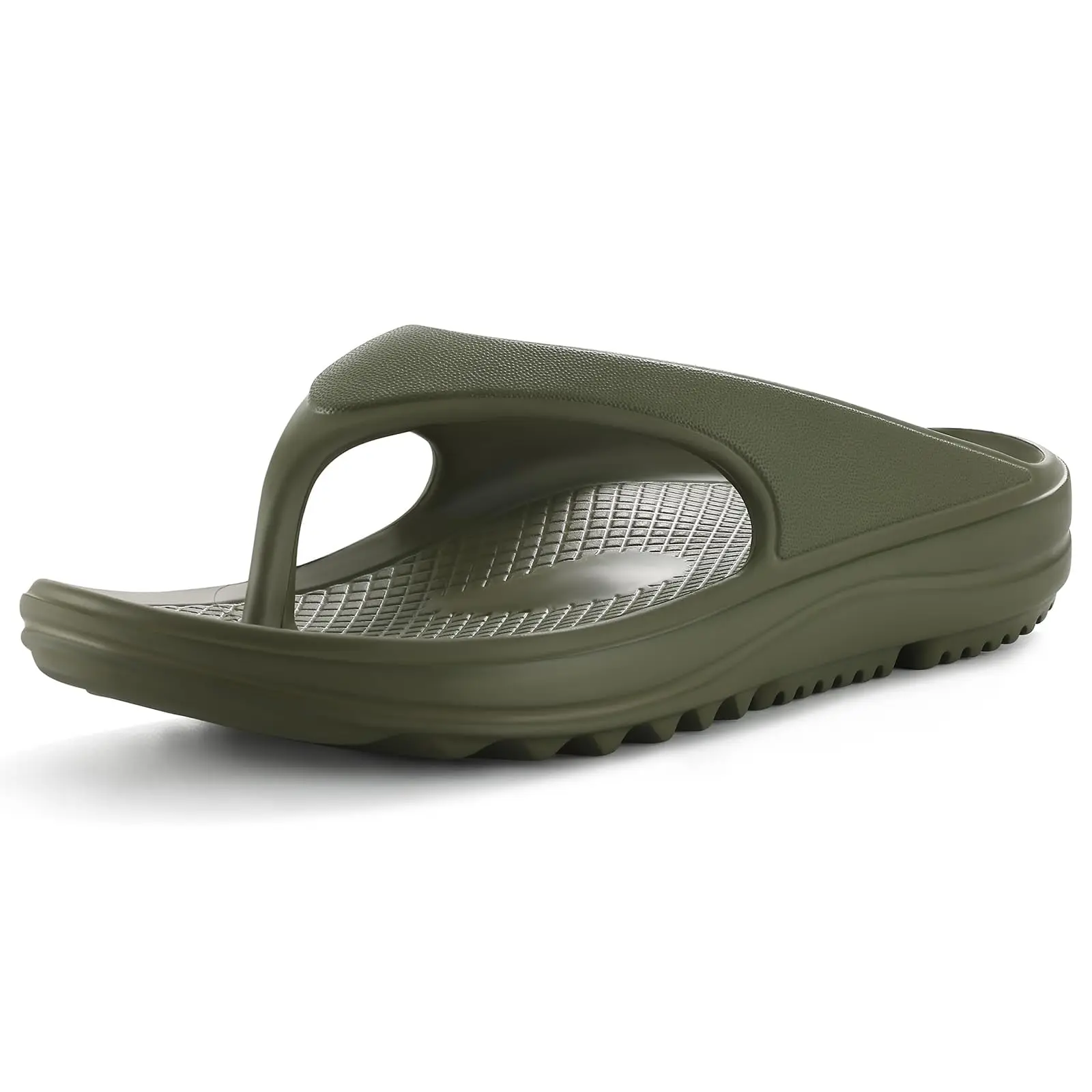 Evshine Orthopedic Flip-Flops with Arch Support for Women - Anti-Slip Beach Sandals with Soft Sole