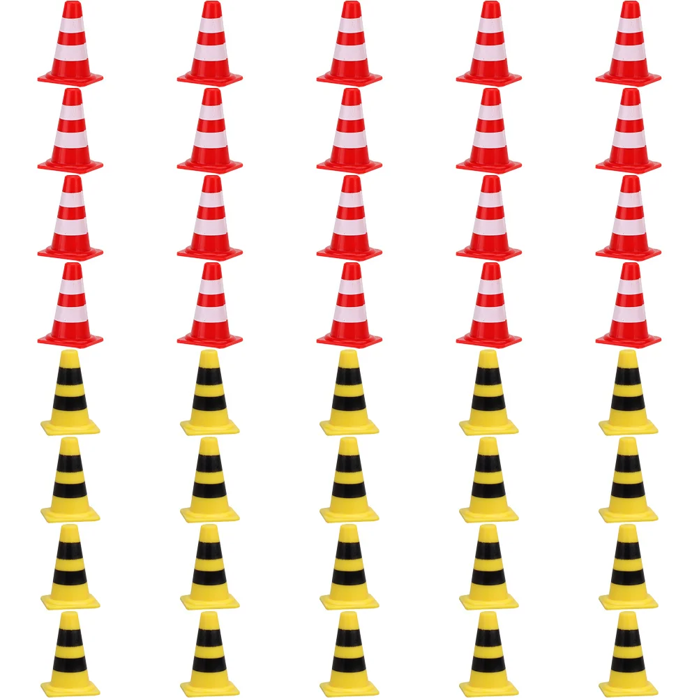 

Cones Signs Toy Road Traffic Sign Mini Soccer Training Construction Children’s Children’s Toy Sand Table Educational Ornaments