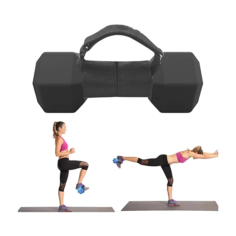 Weight Dumbbell Ankle Straps Tibialis Trainer Strap for Leg Extensions PLower Body Strength Training Booty Workouts 1 Pair ankle straps