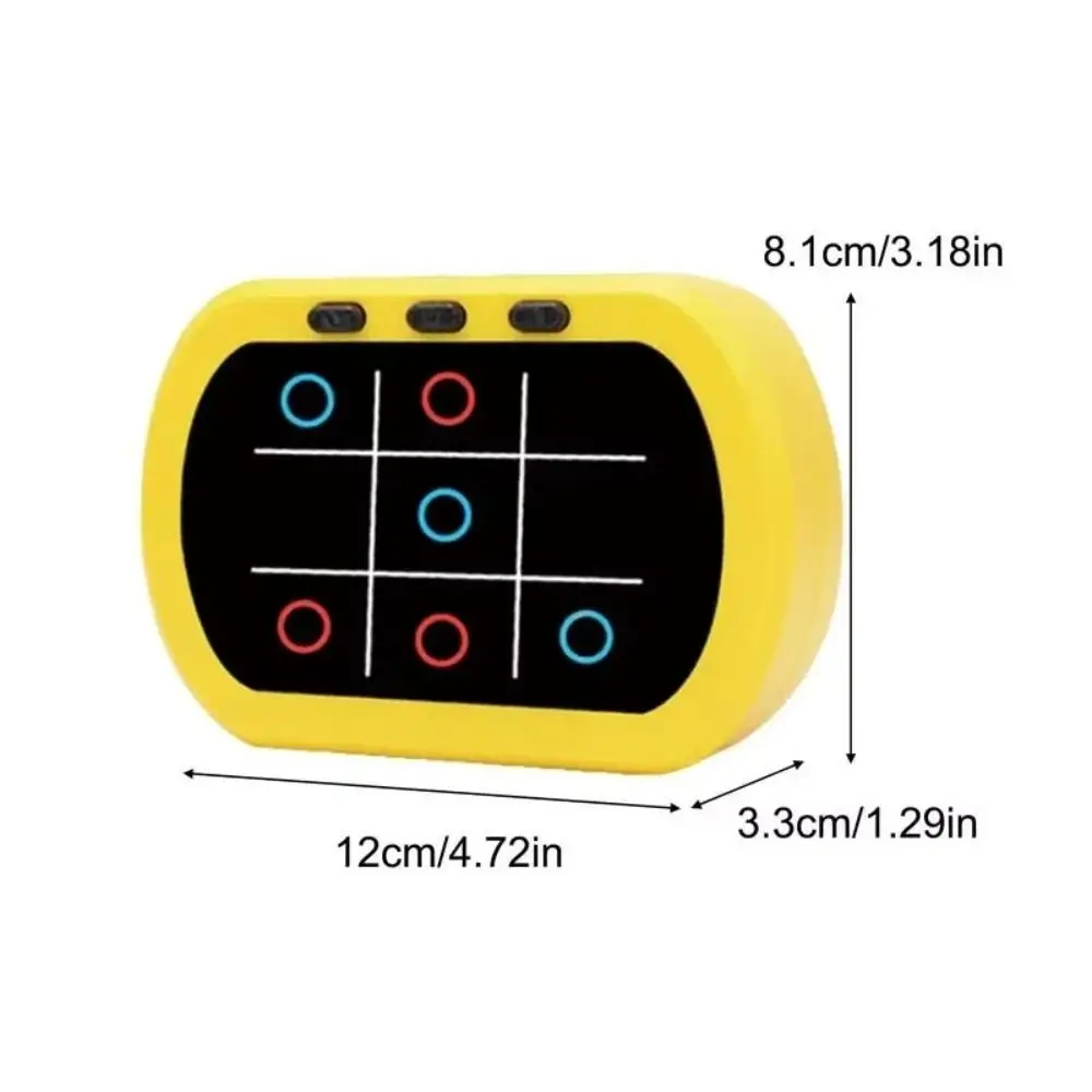 Multifunctional 5-in-1 TIC-TAC-TOE Electric Whack-a-Mole Handheld Bolt Game Montessori Memory Growth Puzzle Table Game Children