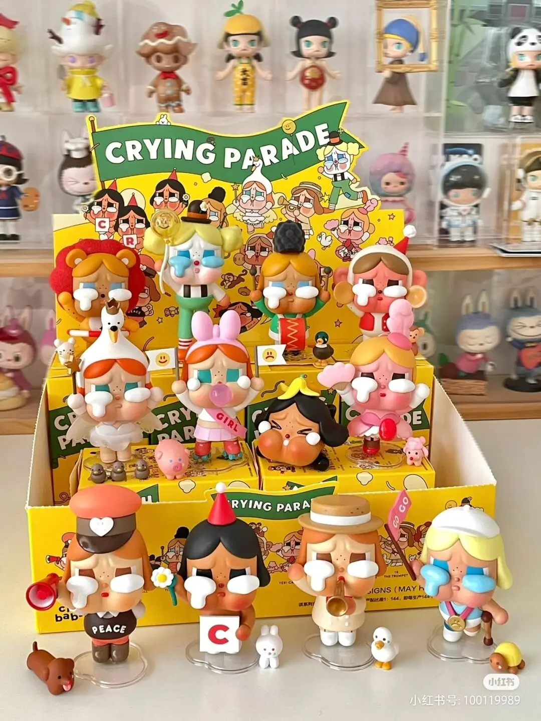 Anime Figure Crybaby Cruise Series Blind Box Mystery Box Mini Decor Guess Bag Caja Ciega Cute Mystery Kid Toy Regalo A Sorpresa