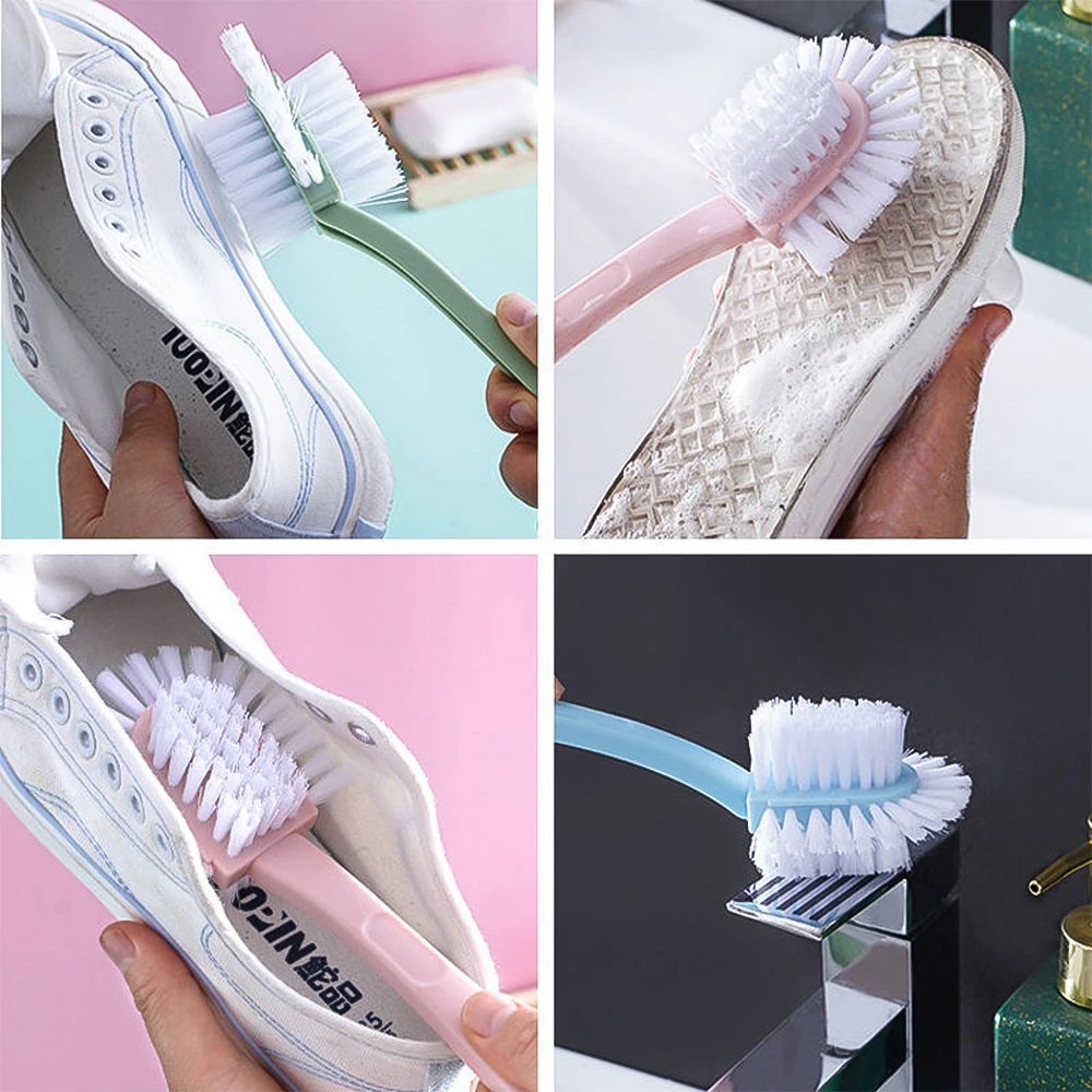Cleaning Shoe Brush 360 Degree Home Shoes Cleaner Kit Board Toilet Washing Brushing Tool Machine Clothes Home Cleaning Brushes 5