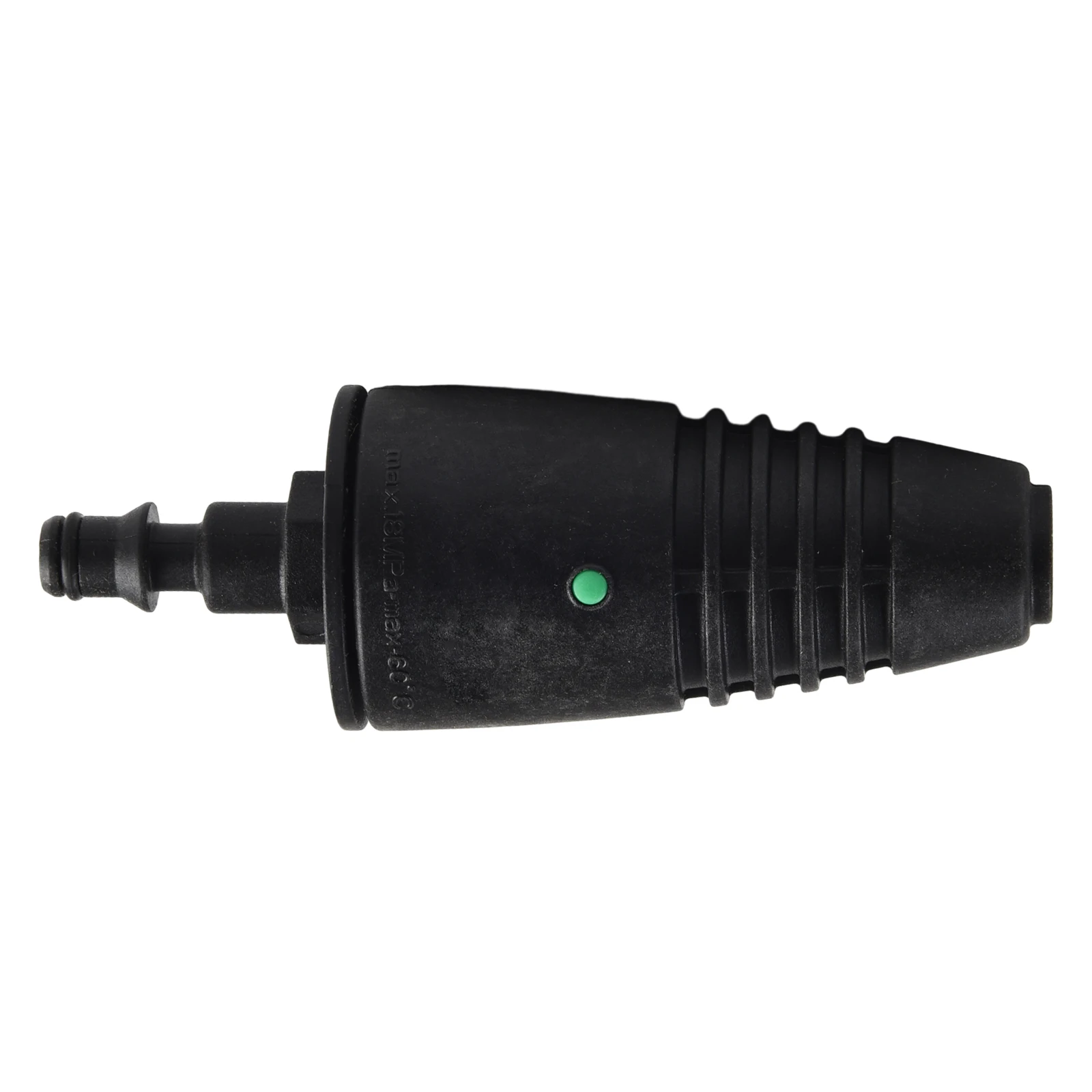 

Brand New High Quality Nozzle Turbo Rotating Max 60℃ Printhead Turbo Nozzle 1* Replacement 130bar 45X4X3.5cm Black
