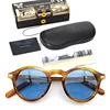 Round Sunglasses Man Johnny Depp Lemtosh Polarized Sun Glasses Woman Luxury Brand Vintage Acetate Frame Night Vision Goggles