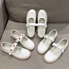 Women's Nurse Shoes Soft Bottom Breathable Comfortable Flat Bottom Hollow out Cute White Sneakers Anti-Slip Spring Summer New Ar