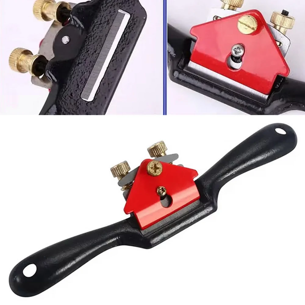 Woodworking Planer Adjustable Spokeshave Woodworking Plane Trimming Tools Hand Cutting Edge Chisel Carpenter Manual woodworking hand tools wood trimming tool