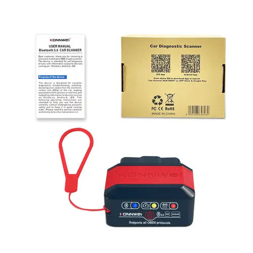 2026 KONNWEI KW905 Professional Car ELM327 OBD2 Scanner Bluetooth 5.0 for Android/IOS Code Reader Car Scanner Diagnostic Tool - Image 9