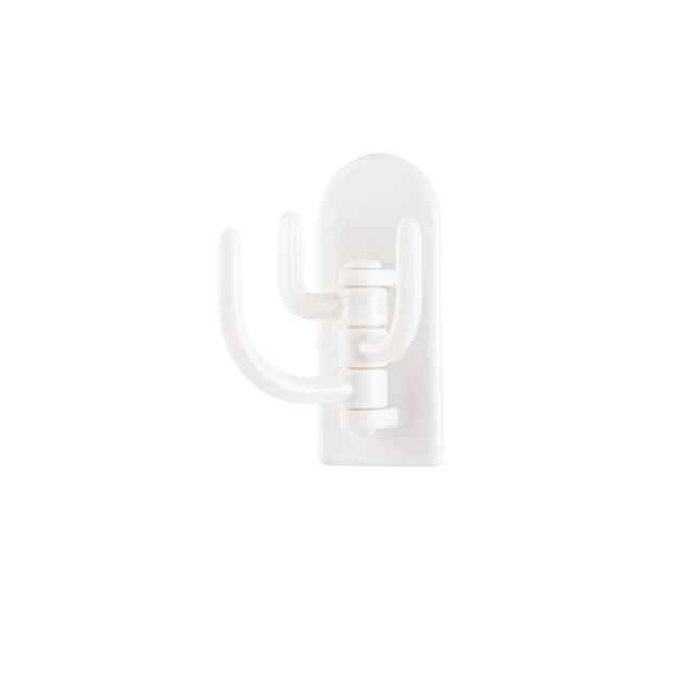 Branch Rotatable Seamless Adhesive Hook Strong Bearing Stick Hook Kitchen Wall Hanger Bathroom Kitchen Supplies Hooks Home