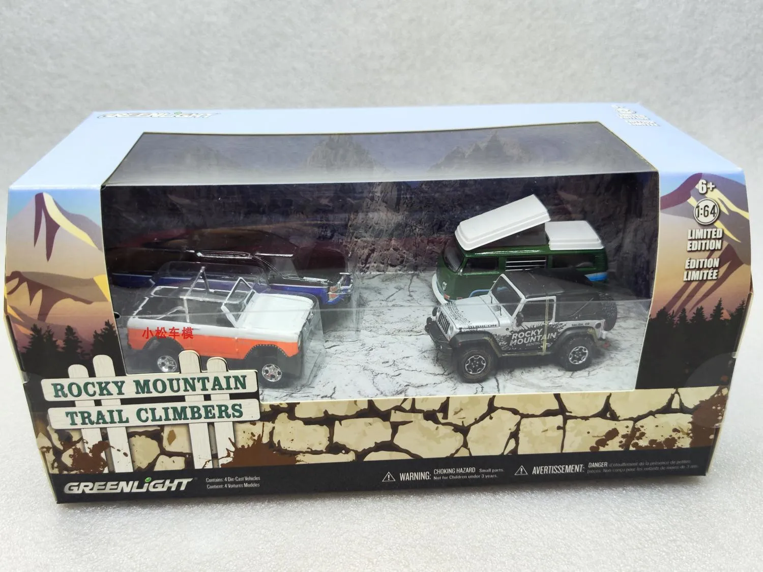 

GreenLight 1/64 Rocky Mountain Trail Climb Collector Edition Metal Diecast Model Race Car Kids Toys Gift