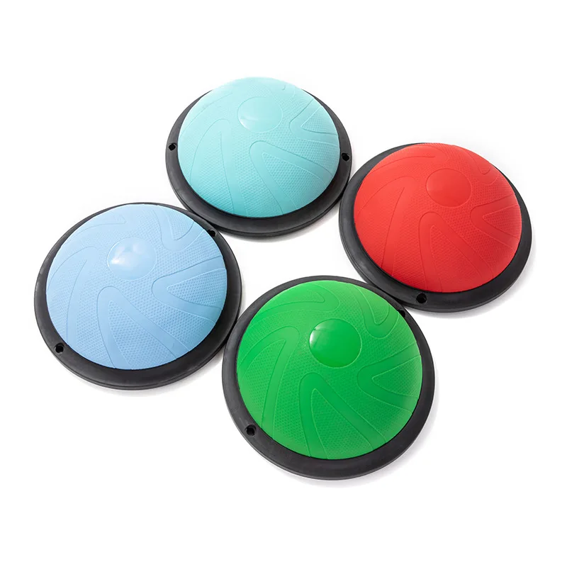 SELFREE-Semicircle Balance Ball for Home Yoga Wave Speed Ball Gym Sports Training Pilates Pull Rope