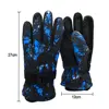 7~13Years Children Ski Gloves Non-slip Windproof Waterproof Long-sleeved Mitten Thicken Warm Mountaineering 6