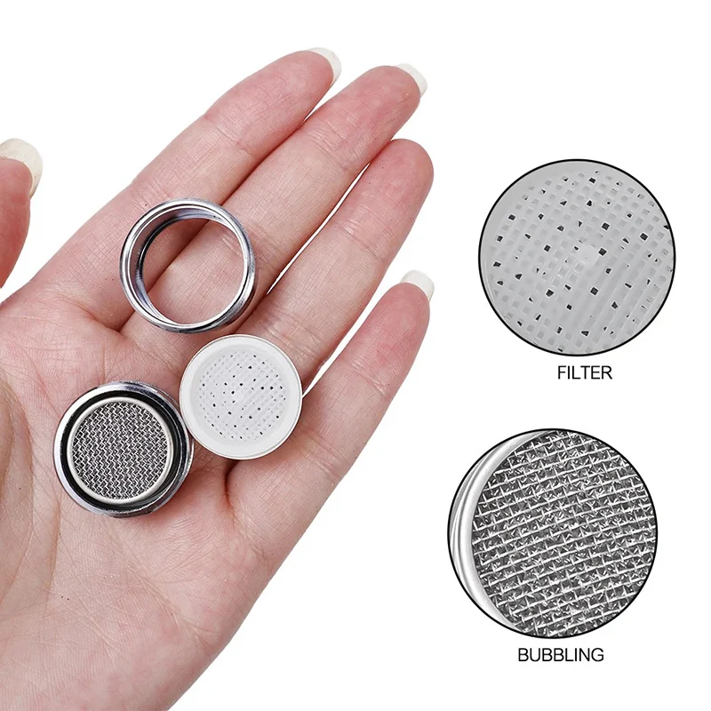 Faucet Aerator Aerators Water Saving Faucet Tap Nozzle Thread Replaceable Kitchen Faucet Filter Mouth Bathroom Bubbler Bathroom Parts