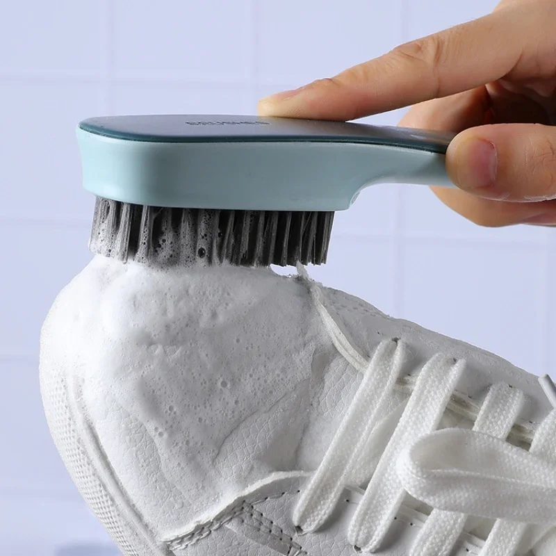 

1pc Shoe Cleaning Brush Plastic Clothes Scrubbing Household Multi-functional Cleaning Tools Commercial Washing Brush Accessories