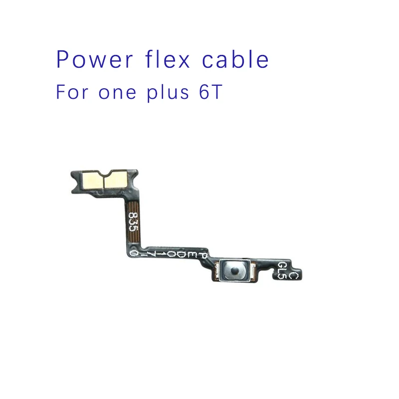 

New Power Switch On Off Key Volume Button Ribbon Flex Cable For OnePlus6T