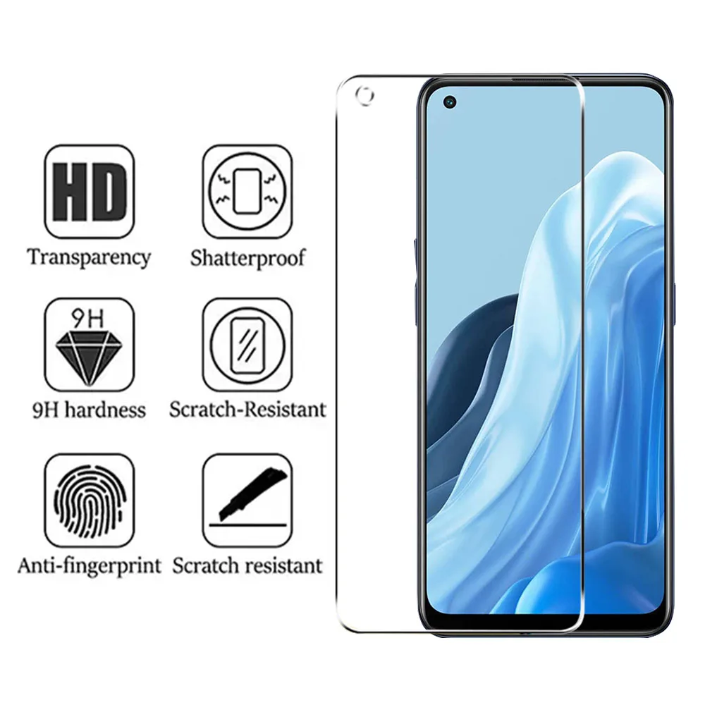 4-in-1 Protective Tempered Glass and Camera Lens Screen Protector