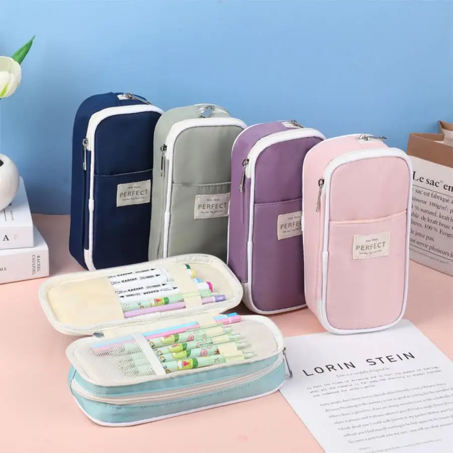 Retractable Pencil Case Large Capacity Multifunctional Stationery Box pencil cases stationery box