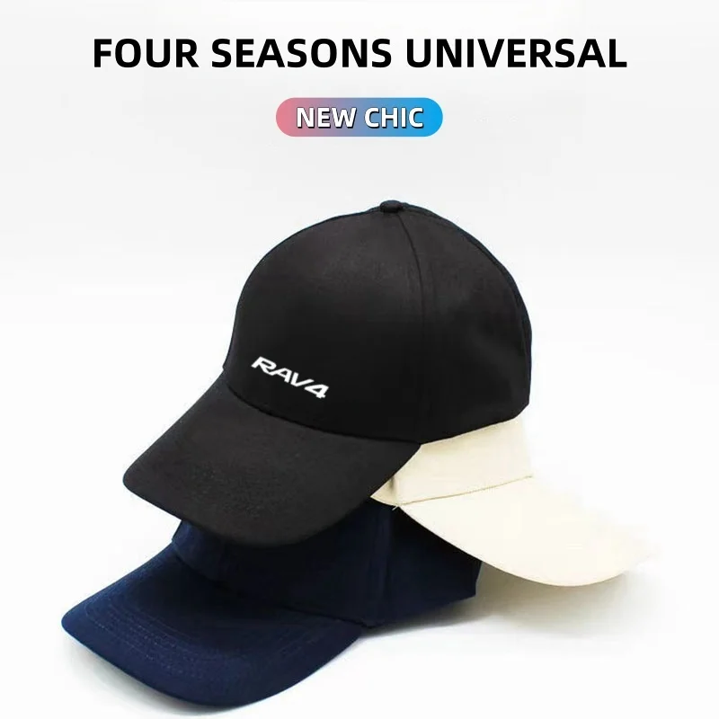 Fashion Hip Hop Baseball Cap Outdoor Sun Hats Sports Leisure Caps For TOYOTA RAV4 2008 2013 accessories