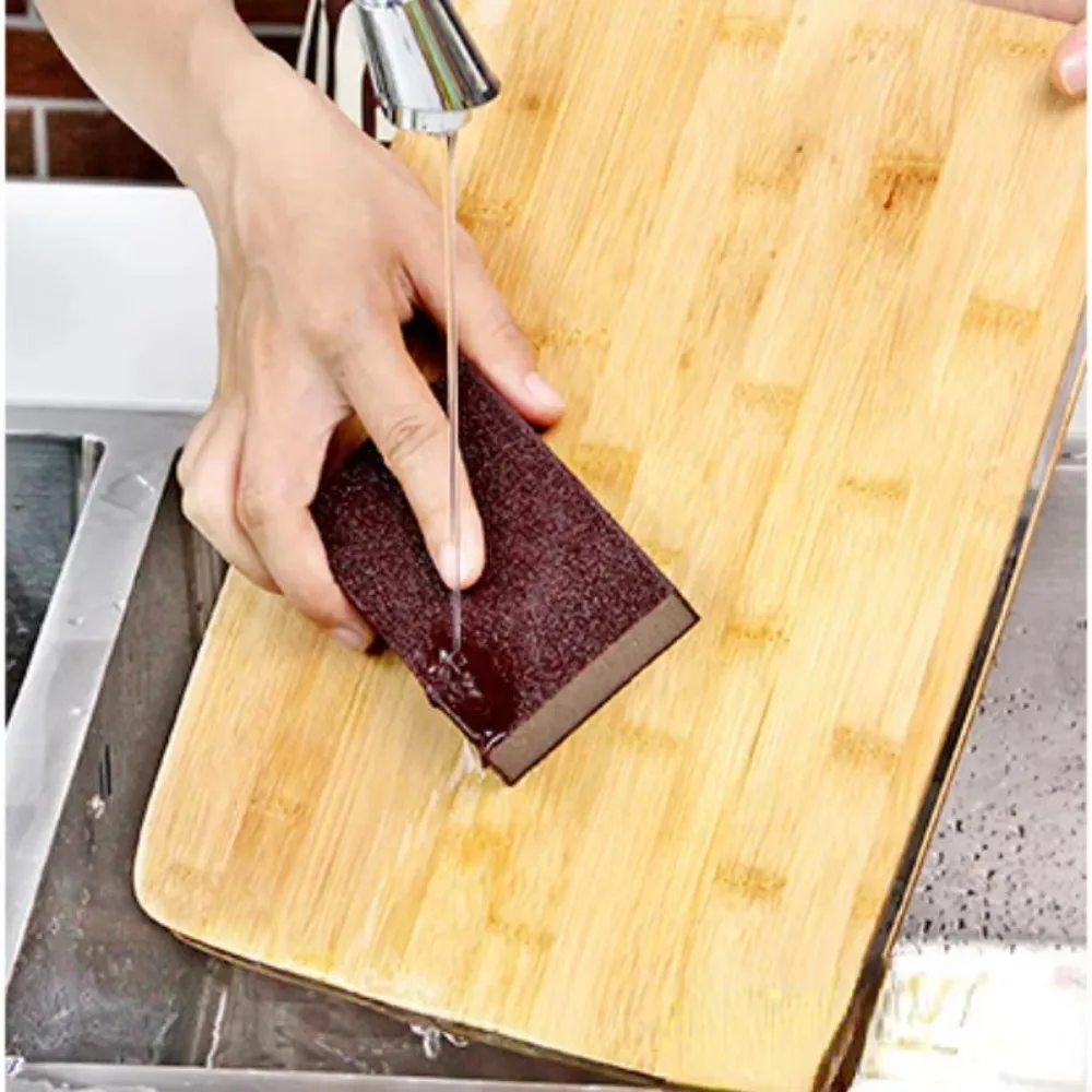 Nano Sponge Eraser Carborundum Removing Rust Cleaning Sponge Brush Kitchen Pot Dish Rust Removal Cleaner Accessories 1-8Pcs