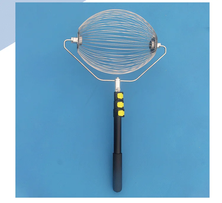 Description Picture 5 of itemAdjustable Length Tennis Balls Collector Picker Portable Roller Pick-up Basket Easy Picking