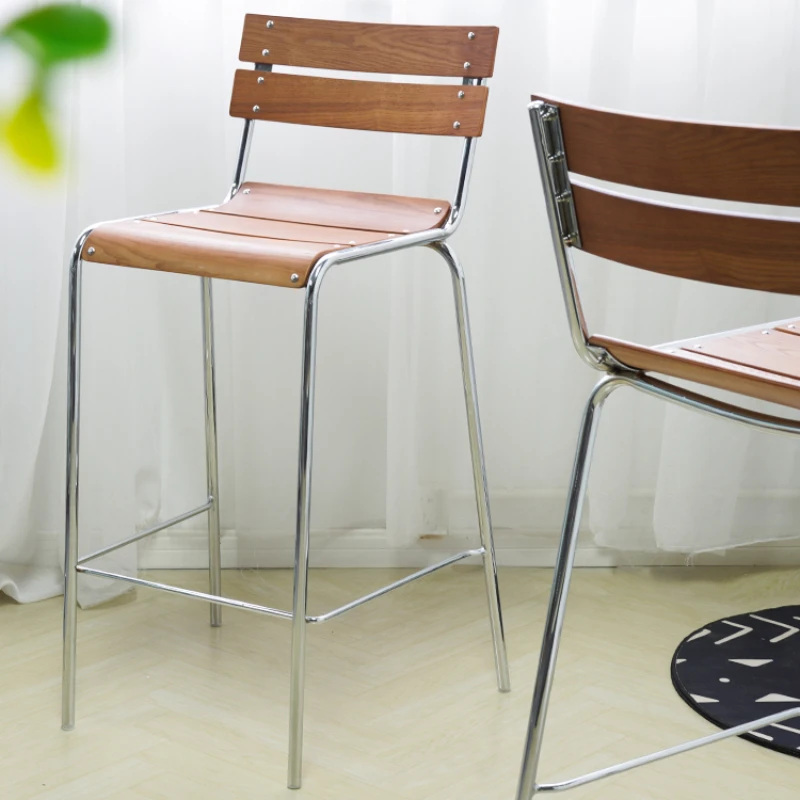 

Modern Luxury Bar Chairs Nordic Kitchen Outdoor Design Counter Bar Chairs Living Room Restaurant Barkrukken Furniture SR50BC