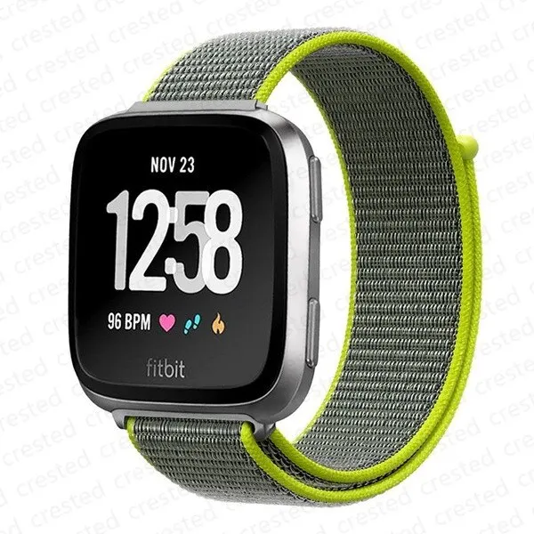 Breathable Nylon Loop Sport Band Bracelet - Adjustable Replacement Strap
