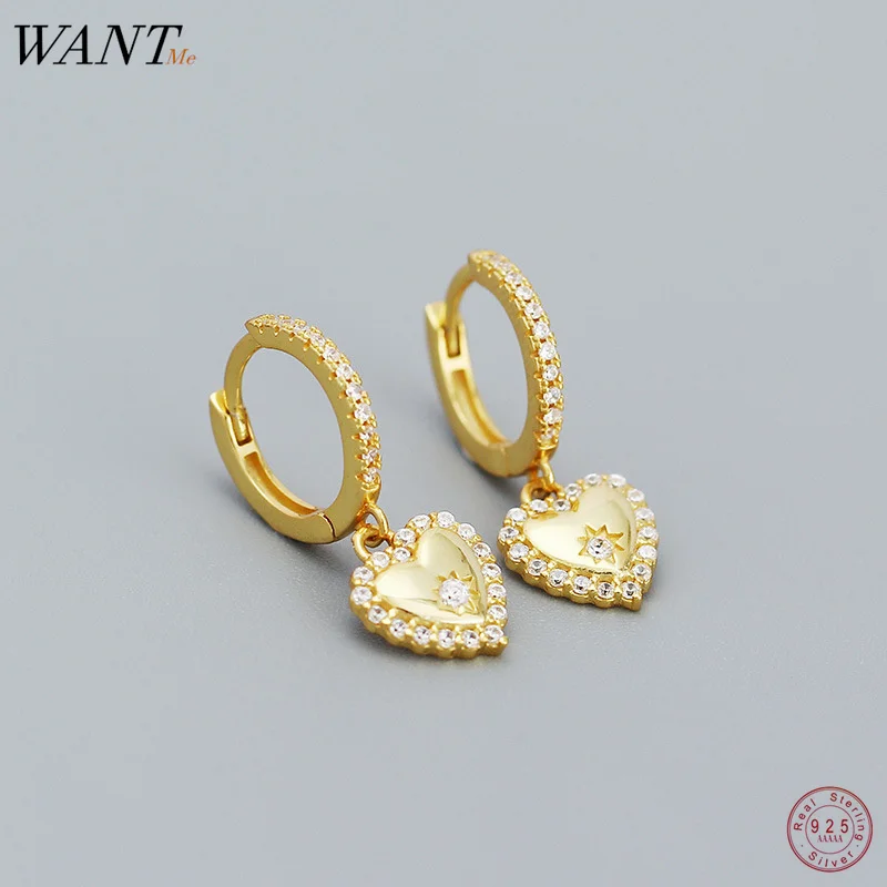 BAMOER Aretes De Plata SCE485 Para Mujer, Pendientes Con Aros De Circón