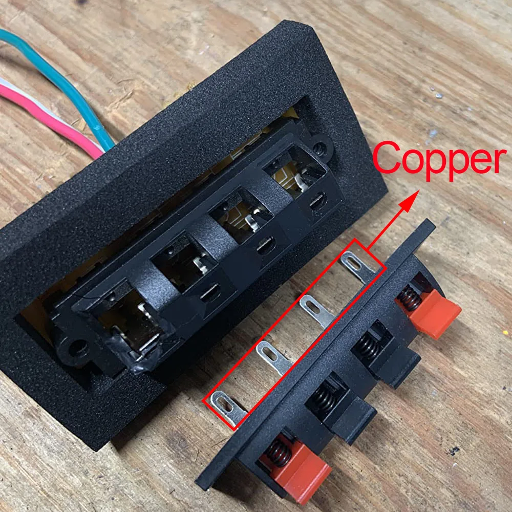 Tira De Bloque De Terminales De 50 Piezas, Conector De Cable De Tipo