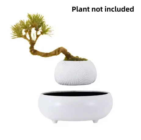 Magnetische Levitatie Plant Pot Drijvende Lucht Bonsai Pot Schorsing Bloempot Planter voor Bureau Decoratie