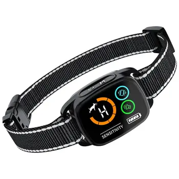 Sd0c7a1aadee8496a82dd274dd2f2c83ev.jpg Dog barking collar strong vibration Modes intelligent barking detection Rechargeable waterproof IP67 for small and large dogs