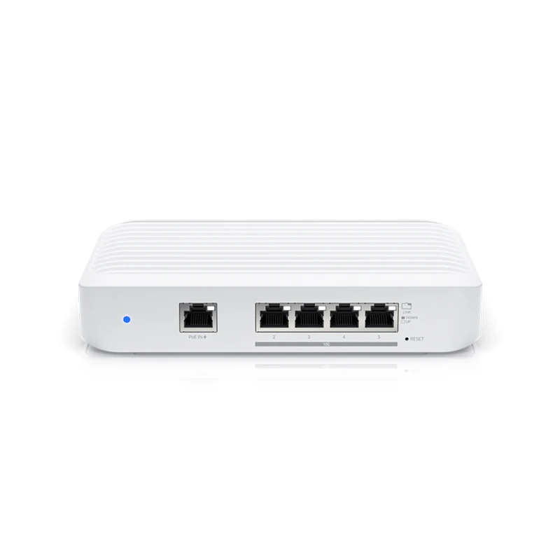 

UBIQUITI USW-Flex-XG Switch Flex XG, Layer 2 switch 4x10GbE RJ45 ports 1x1GbE, PoE+ RJ45 input,fully managed UniFi Network