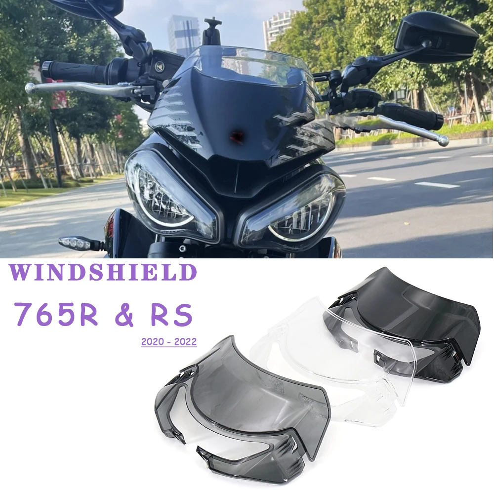 Nuovi Accessori Moto S 660 765 S Rs 765 R 2020 2021 2022 Parabrezza Adatto Per Street Triple S660 765Rs 765R 765 S