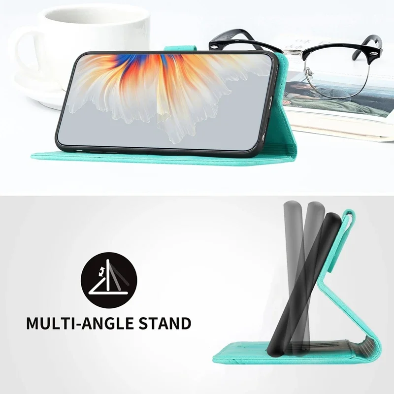 Leather Wallet Flip Book Case Cover - Elegant Protection