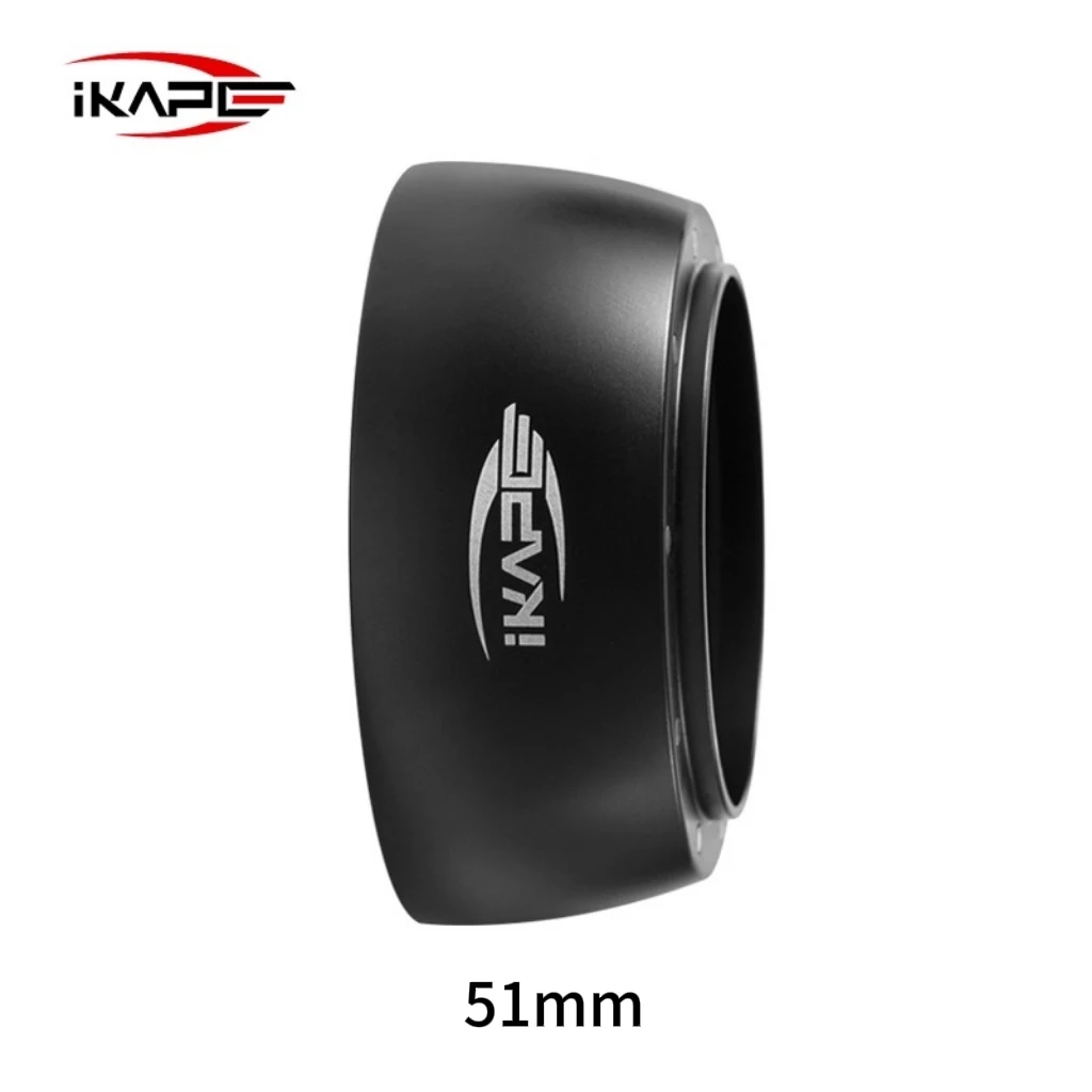 IKAPE Magnetic Espresso Distributing Funnel 51/54/58mm, Strong Magnetism, Fits All Filter Holders, White/Black/Silver