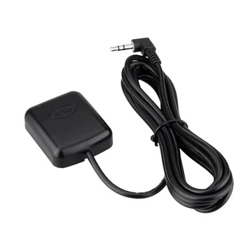 Modulo ricevitore GPS per auto con antenna GPS esterno a gomito da 3,5 mm per auto camion SUV Dash Cam Macchine per fotocamera da cruscotto con funzione GPS
