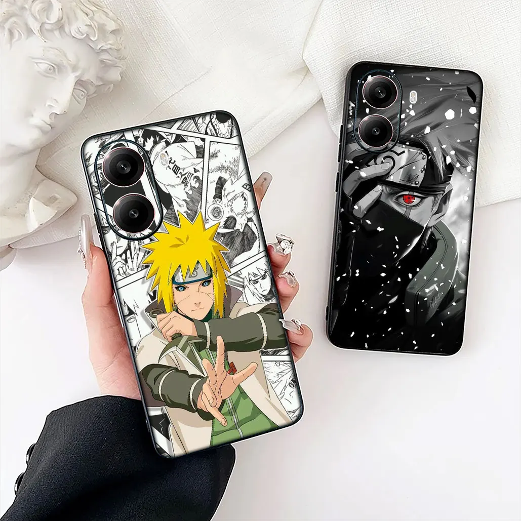 Kakashi and Minato Naruto Inspired Phone Cover