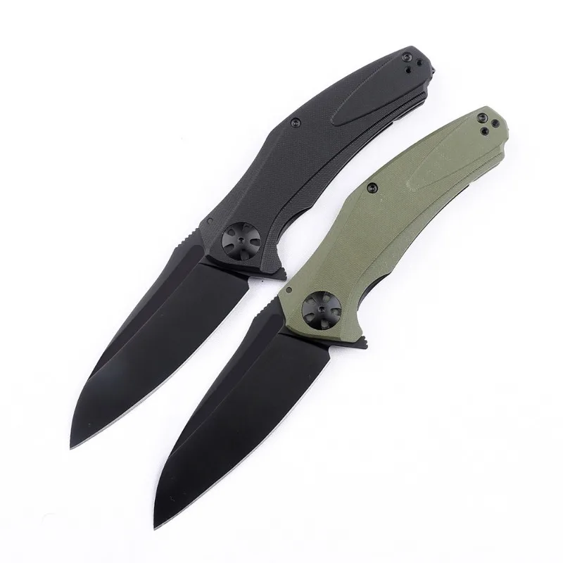 

7007/7008 Outdoor Camping Folding Knife 8CR13 Blade G10 Handle Pocket Survival Tactical Hunting Utility Fruit Knives CED Tools