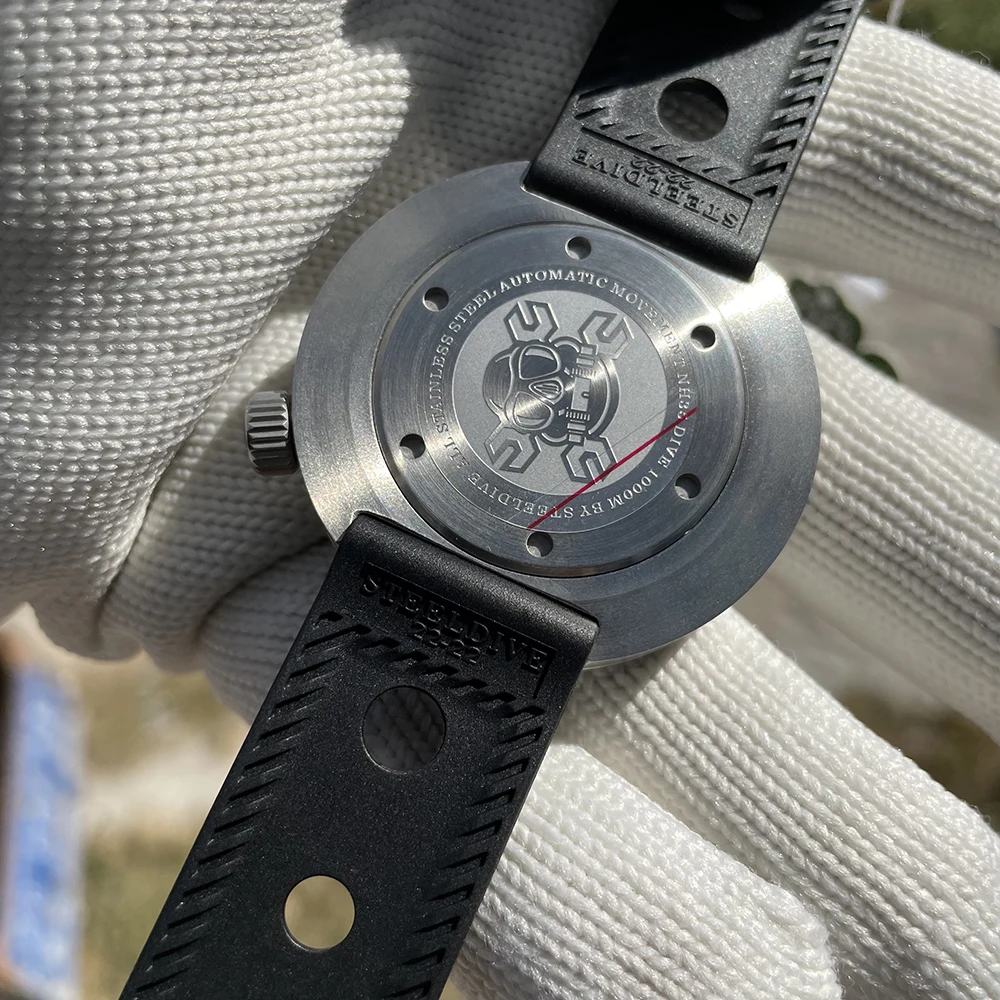SD1976 STEELDIVE Brand NH35A Japan Automatic Movement 46MM Stainless Steel Sapphire 1000m Dive Watch Men OEM